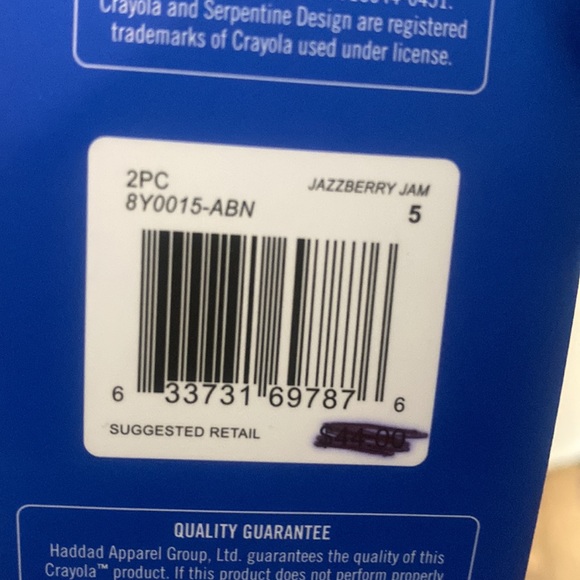 Crayons Sweatsuit - Picture 4 of 4